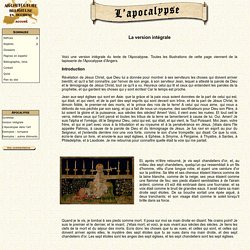 Apocalypse - Version intégrale