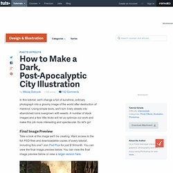 How to Make a Dark, Post-Apocalyptic City Illustration