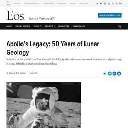 Apollo's Legacy: 50 Years of Lunar Geology