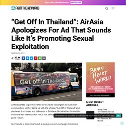 "Get Off in Thailand": AirAsia Apologizes for Ad That Sounds Like It's Promoting Sexual Exploitation