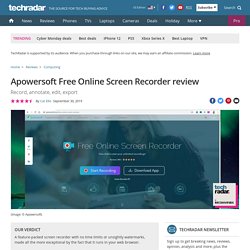 Apowersoft Free Online Screen Recorder review