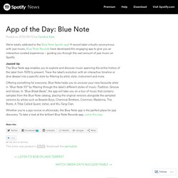 App of the Day: Blue Note