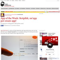 App of the Week: Scriptkit, un'app per creare app!