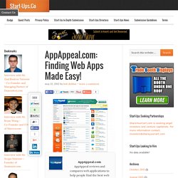 AppAppeal.com: Finding Web Apps Made Easy!