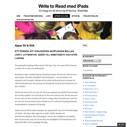 Write to Read med iPads
