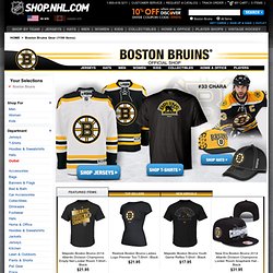 Boston Bruins Shop - Stanley Cup Champs Gear, Apparel, Merchandise from Shop.NHL.com