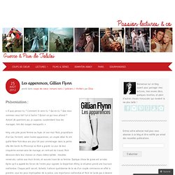 Les apparences, Gillian Flynn