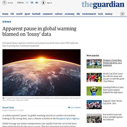 Apparent pause in global warming blamed on 'lousy' data