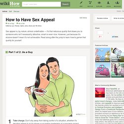 How to Have Sex Appeal