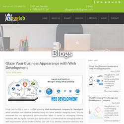 Glaze Your Business Appearance With Web Development Company