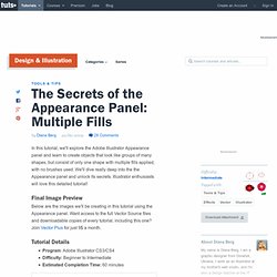 The Secrets of the Appearance Panel: Multiple Fills