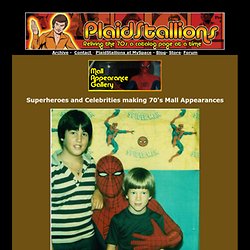 Superhero and Star Wars Mall Appearances I 1970s to 1980s I Plaidstallions.com
