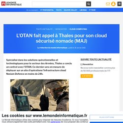 L'OTAN fait appel à Thales pour son cloud sécurisé nomade (MAJ)