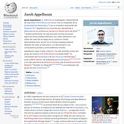 Jacob Appelbaum