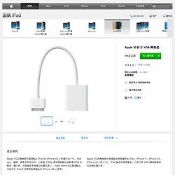 VGA Adapter - Apple Store (HongKong)