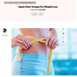 cCheck out the Apple Cider Vinegar for Weight Loss from Setu