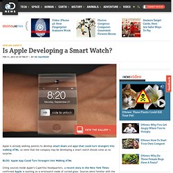 Is Apple Developing a Smart Watch?