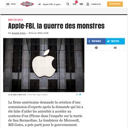 Apple-FBI, la guerre des monstres