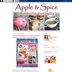 Apple & Spice: Apple & Spice featured in Love Baking Magazine
