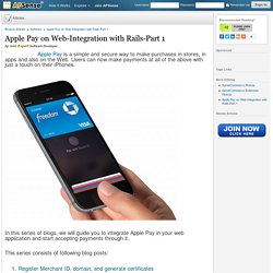 Apple Pay on Web-Integration with Rails