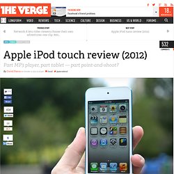 Apple iPod touch review (2012)