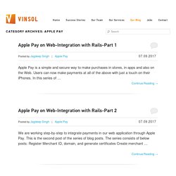 Apple pay - Vinsol