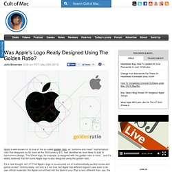 Was Apple’s Logo Really Designed Using The Golden Ratio?