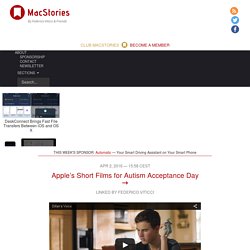 Apple’s Short Films for Autism Acceptance Day