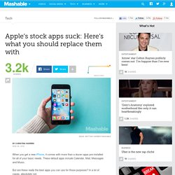 Apple’s stock apps suck: Here’s what you should replace them with