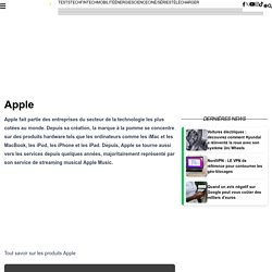 Apple : tout savoir sur la marque à la pomme