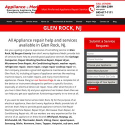 Appliance Repair Service Glen Rock NJ
