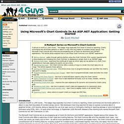 Using Microsoft's Chart Controls In An ASP.NET Application: Getting Started