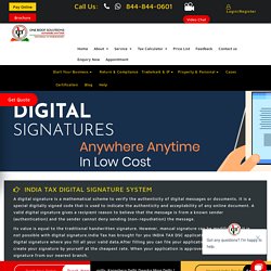 Digital Signature System