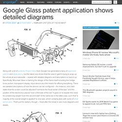 Google Glass patent application shows detailed diagrams