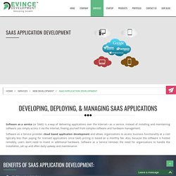 SaaS Application Development, Saas Software Development