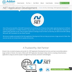 dot net application development