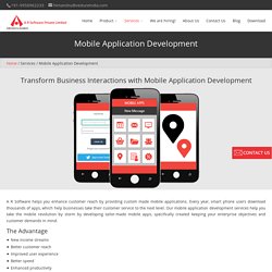 Mobile Application Development Services Company India
