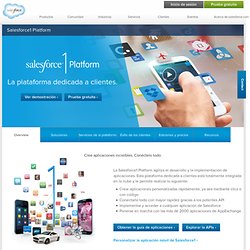 Desarrollo de aplicaciones con la plataforma de Cloud Computing Force.com - salesforce.com Latin America