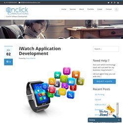 iWatch Application Development