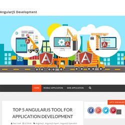 Top 5 AngularJS Tool for Application Development