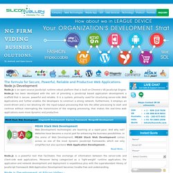 Outsource Node Js web application Development Company