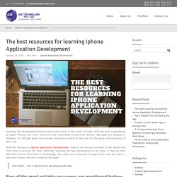 The best resources for learning iphone Application Development - Official Blog of AIS Technolabs