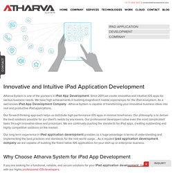 iPad Application Development, iPad App Development Company