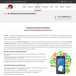 Best Android Application Development Company in Udaipur
