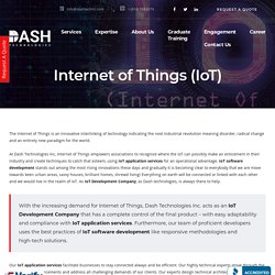 Internet of Things (IoT) - Website & Mobile Application Development