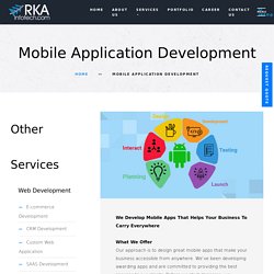 App Development Services Company in India & USA