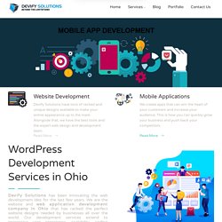 Web Application Development company in Ohio