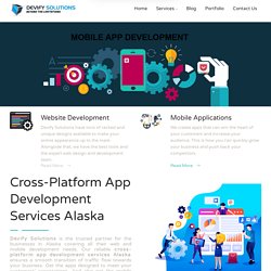 Web Application Development Services Alaska
