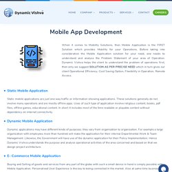 Mobile Application, Ecommerce Android App,IOT Mobile App Development Company in Mumbai