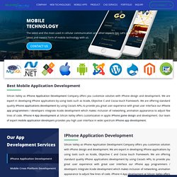 iPhone Application Development, iPhone Apps Development, iPhone App Development, iPhone Apps Development Company